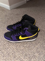 2 pairs of Nike basketball shoes: size 11.5 and 11