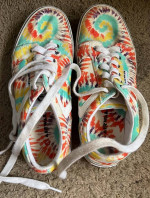 Tiedye shoes