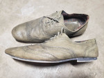 Bed Stu grey leather oxford shoes, men’s sz13, used