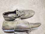 Bed Stu grey leather oxford shoes, men’s sz13, used