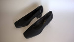 Womens 7-7.5M shoes black Franco Sarto excellent condition Italian