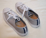 Converse Jack Purcell grey tennis shoes
