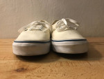 VANS AUTHENTIC SHOES MENS SIZE 8 WOMENS 10.5 OFF WHITE CREAM BEIGE