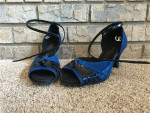 Size 5.5 Wide Alma Danza Ballroom Shoes