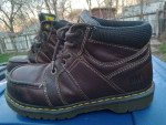 MEN'S DOC MARTIN DM'S INDUSTRIAL STEEL TOE SHOES/ BOOTS/SIZE 9 M