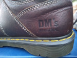 MEN'S DOC MARTIN DM'S INDUSTRIAL STEEL TOE SHOES/ BOOTS/SIZE 9 M