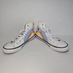 Converse Chuck Taylor All Star Rainbow Unicorn High Top Shoes Youth Girl's