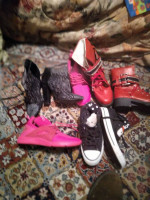 Different kinds of new shoes