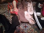 Different kinds of new shoes