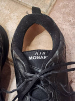MEN'S VTG NIKE AIR MONARCH 415445-001 Black Athletic Shoes Sz 10M
