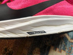 Women's NIKE ZOOM pink size 9.5 running shoes - great