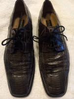stacy Adams snakeskin dress shoes- 10M