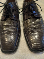 stacy Adams snakeskin dress shoes- 10M