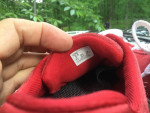 Mens vans red low top suede shoes size 9.5