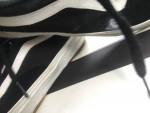 Mens vans black pro skate suede shoes size 8