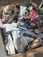 12 Pallets Of Mixed Used Shoes