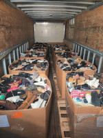 12 Pallets Of Mixed Used Shoes