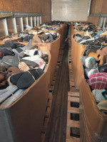 12 Pallets Of Mixed Used Shoes