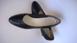 Womens 7M shoes black soft leather "9.2.5 So Soft" excellent condition