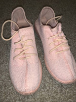 Pink Sneakers Tennis Shoes