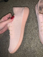 Pink Sneakers Tennis Shoes