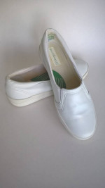 Womens 7M shoes soft white comfort "Grasshoppers" excellent condition