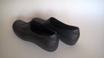 Womens 7M shoes black soft leather St Johns Bay excellent condition