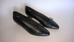 Womens 7M shoes black soft leather 925 Collection new unworn condition