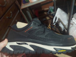 I have safety tennis shoes for sale brand new by Sketcher