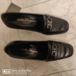 Ferragamo Black ladies dress  shoes 5