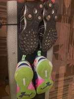 2PAIRS SNEAKERS & 1 PAIR DRESS SHOES   SIZE 7 1/2 - 8