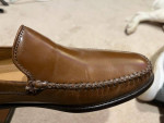 Mens Brass Boot leather shoes - Size 10.5 M