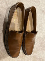 Mens Brass Boot leather shoes - Size 10.5 M