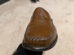 Mens Brass Boot leather shoes - Size 10.5 M
