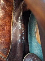 Allen Edmonds Leather Mid -Top Shoes - 10