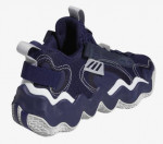 ADIDAS EXHIBIT B MENS BASKETBALL SHOES SIZE 9.5/10 | BLUE/WHITE/GREY