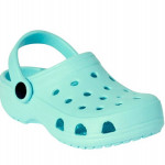 WONDER NATION Older Children's size 2 CLOGS / SHOES Aqua ~ New
