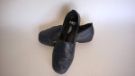 Womens 7M shoes navy soft leather "Hush Puppies" excellent condition