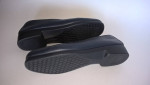 Womens 7M shoes navy soft leather "Hush Puppies" excellent condition