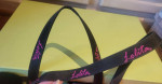 LOLITA 3-piece Tote Bag w Charms & inner pouch Theme of Shoes Purses