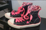 Converse girl shoes sz 3 & 4