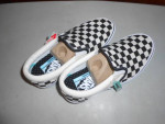 Vans Comfycush Slip On Shoes Checkboard Womens 6