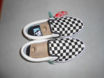 Vans Comfycush Slip On Shoes Checkboard Womens 6