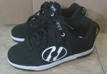 Heelys Voyager BRAND NEW Tennis Shoes Sz 8 (9 Women) Balck/Black