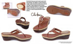Cole Haan Air Angela Thong Wood Platform Shoes 7.5
