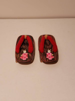 Japanese Painted Child Wooden Shoes