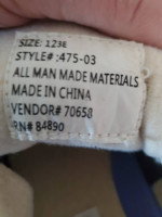 MEN'S WALKING SHOES OMEGA COMFORT ZONE SIZE 12 LIKE NEW