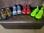 Bundle Deal of 17 Brand New Shoes & 3 Brand New Leather Racing Jackets