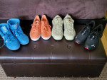 Bundle Deal of 17 Brand New Shoes & 3 Brand New Leather Racing Jackets