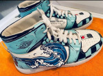 Kamado Tanjiro Jordan Demon Slayer shoes